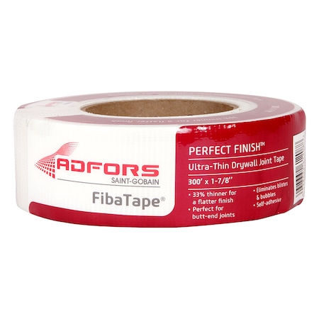 Adfors Saint-Gobain ADFORS Fiba Tape 300 ft. L X 1-7/8 in. W Fiberglass Mesh White Self Adhesive Drywall Jo FDW8654-U